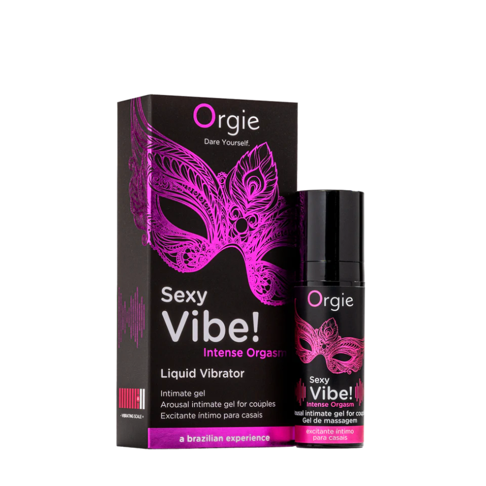 Orgie Intense Orgasm Gel – clitoral gel with warming, cooling, and vibrating effects – discreet UK shipping available
