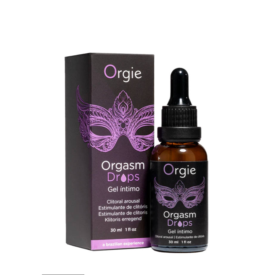 Orgie Orgasm Drops – clitoral stimulating gel for intense sensation and orgasm boost – UK discreet delivery