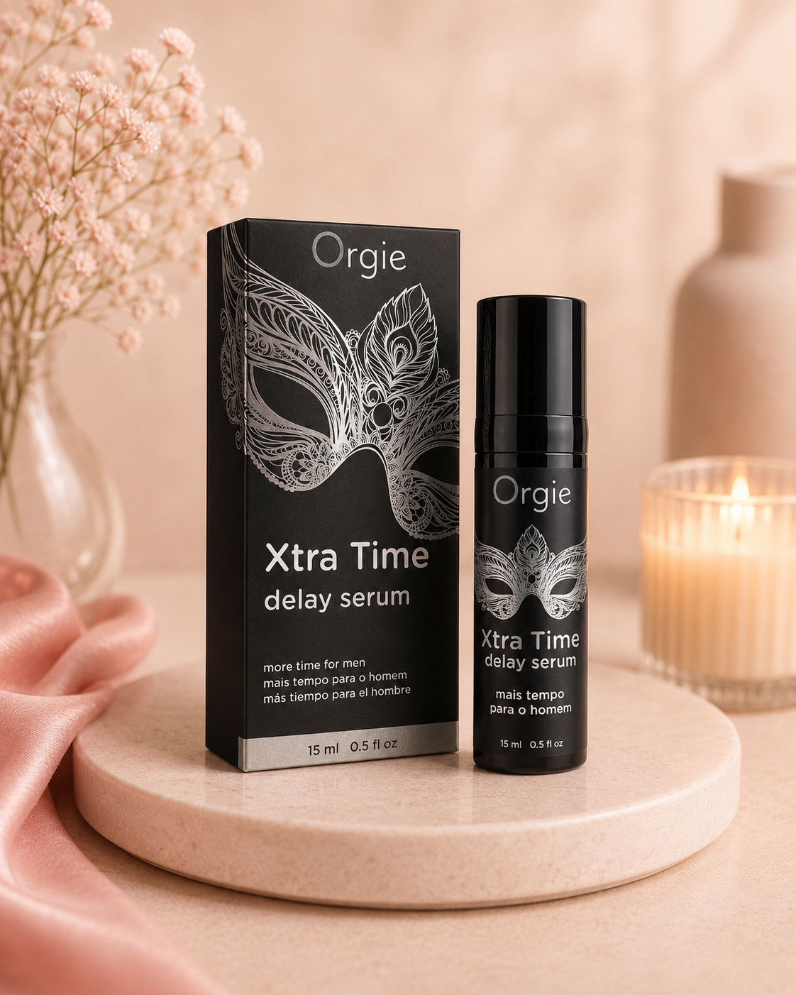 Orgie Xtra Time Delay Serum for men stamina and climax control - AlwaysUnder UK
