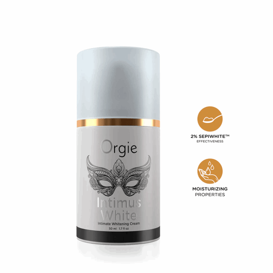 Orgie INTIMUS WHITE – intimate skin brightening cream for even tone – UK discreet delivery