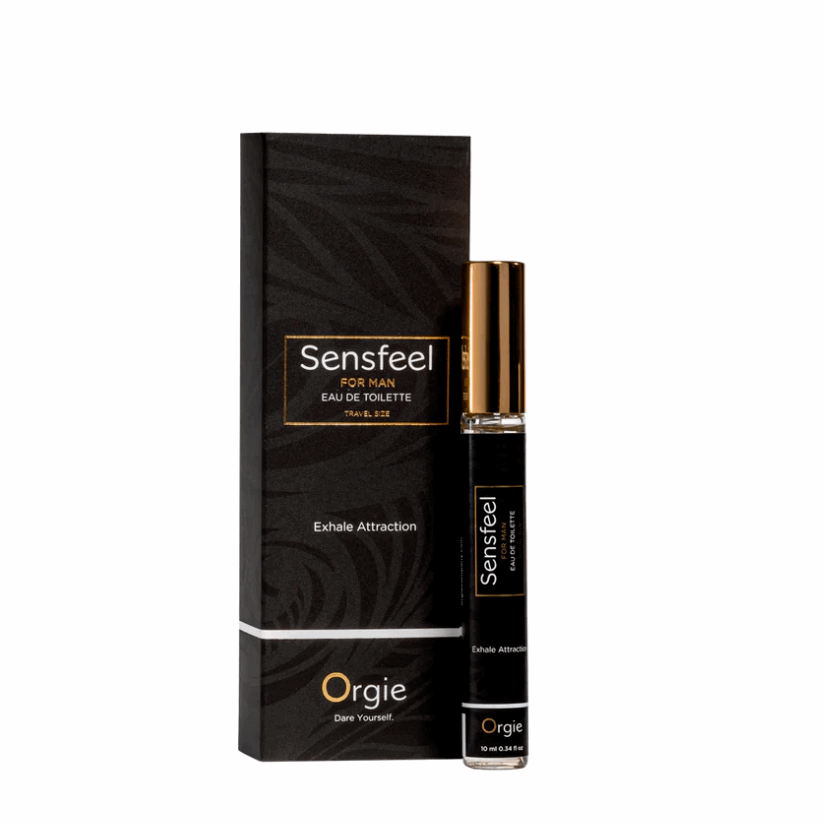 Orgie Sensfeel for Man Eau de Toilette – pheromone-enhanced men’s fragrance – discreet UK shipping 10ml size