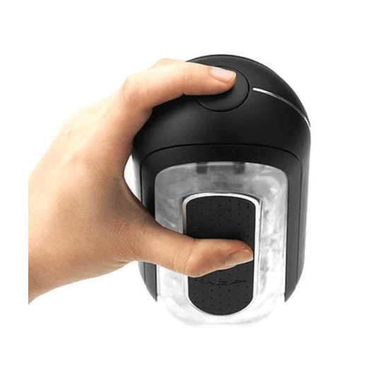 TENGA Flip Zero EV Black – vibrating male masturbator – reusable, rechargeable – UK discreet delivery