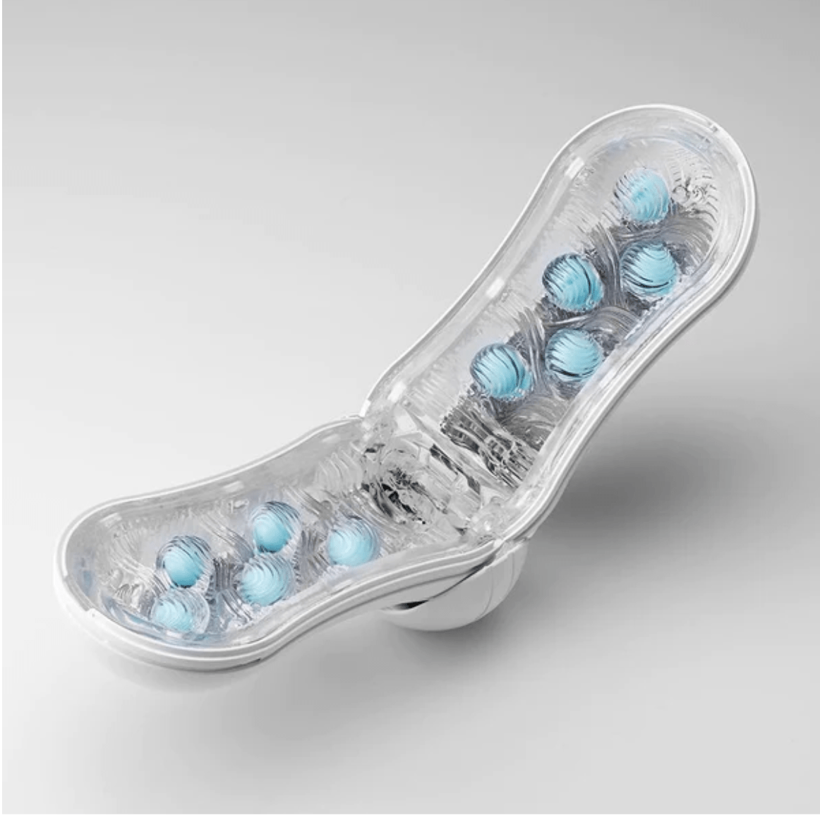 TENGA Flip ORB Blue Rush – pulsing bead male stroker – reusable – UK discreet shipping