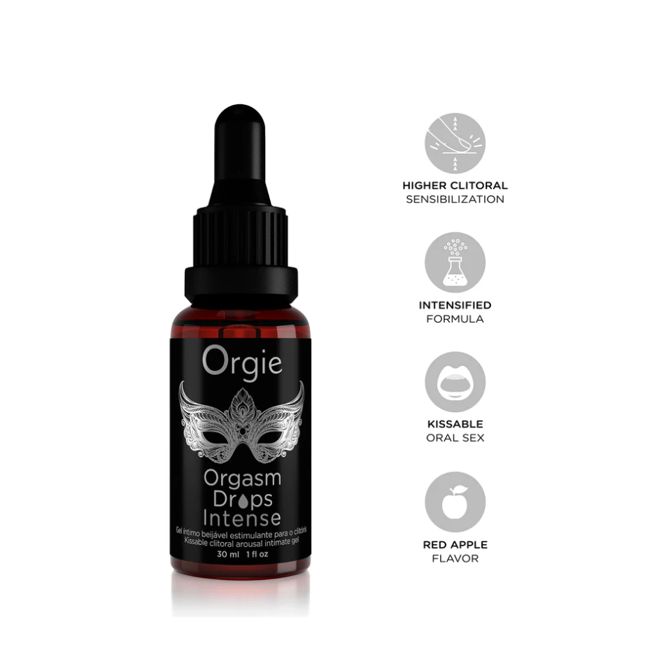 Orgie Orgasm Drops Intense – strong clitoral arousal enhancer for deeper orgasms – UK discreet delivery