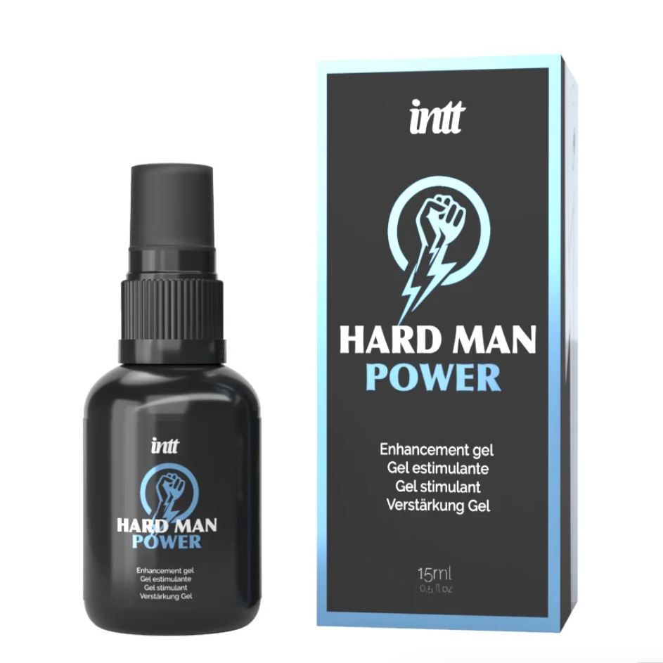 INTT Hard Man Power Gel – erection support gel for firmer performance – UK discreet delivery