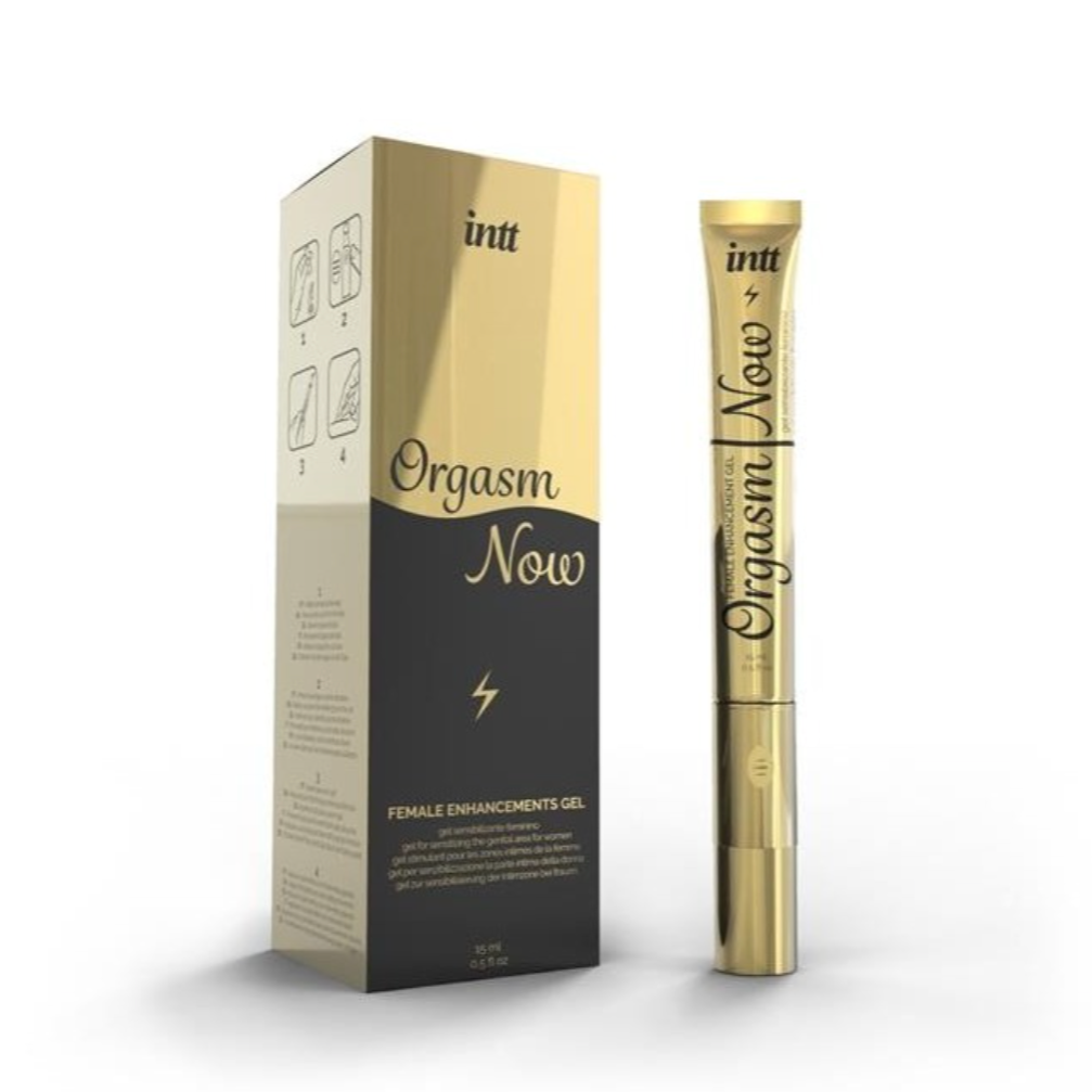 INTT Orgasm Now – clitoral arousal gel for faster, stronger orgasms – UK discreet delivery
