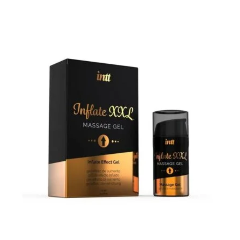 INTT Inflate XXL – male enhancement gel for size and firmness boost – discreet UK delivery available