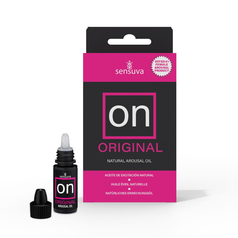 SENSUVA On Arousal Oil Original – clitoral stimulating oil – large box – UK discreet delivery