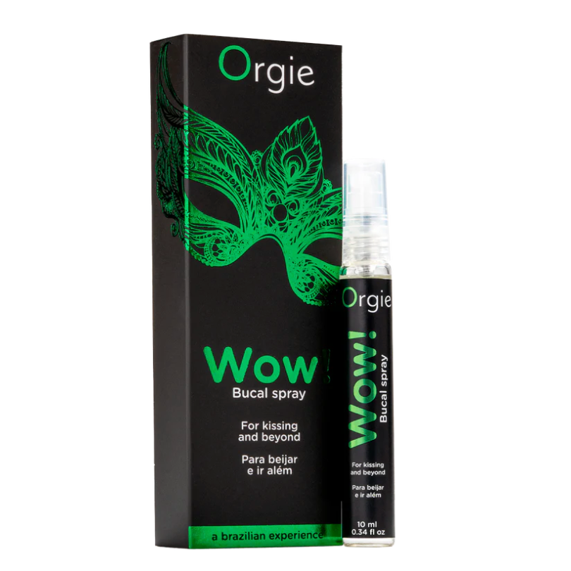 Orgie Wow! Blow Job Spray – mint oral play enhancer with tingling effect – fast, discreet UK delivery