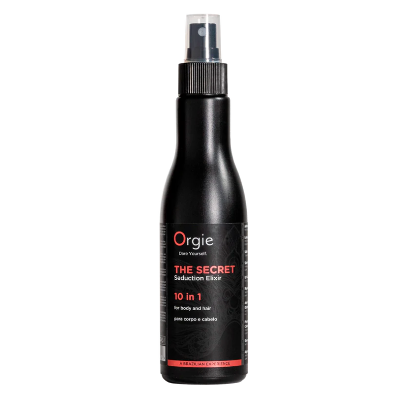 Orgie Secret Seduction Elixir – 10-in-1 body moisturiser with pheromones and shimmer – UK-based discreet shipping available