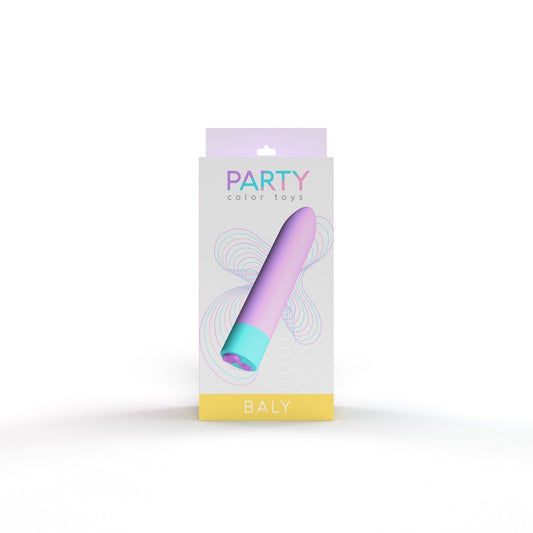 Party Color BALY Bullet Vibrator Purple – compact rechargeable vibe – discreet UK delivery