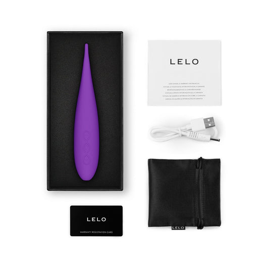 LELO DOT Travel – Purple Precision Clitoral Vibrator