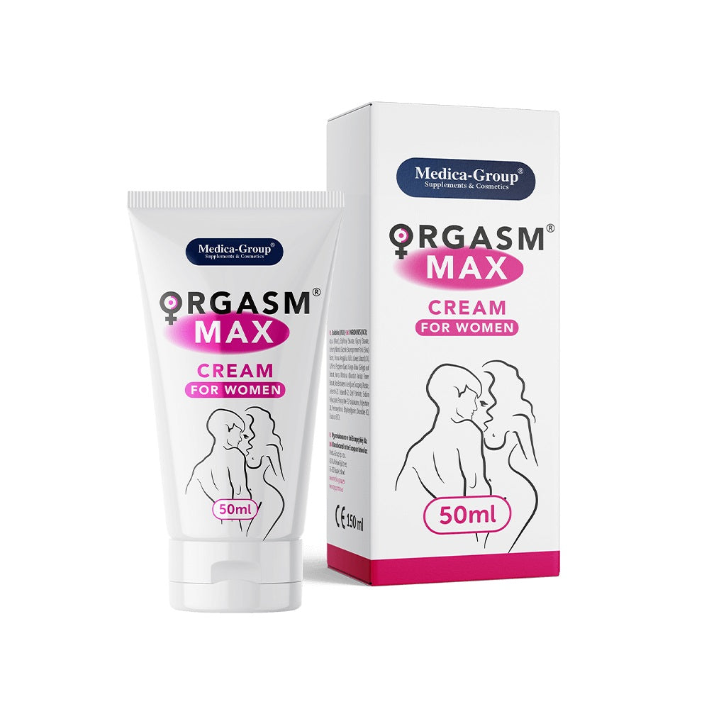 OrgasmMax Clitoral Stimulation Cream – 50ml pleasure-enhancing cream for women – discreet UK delivery