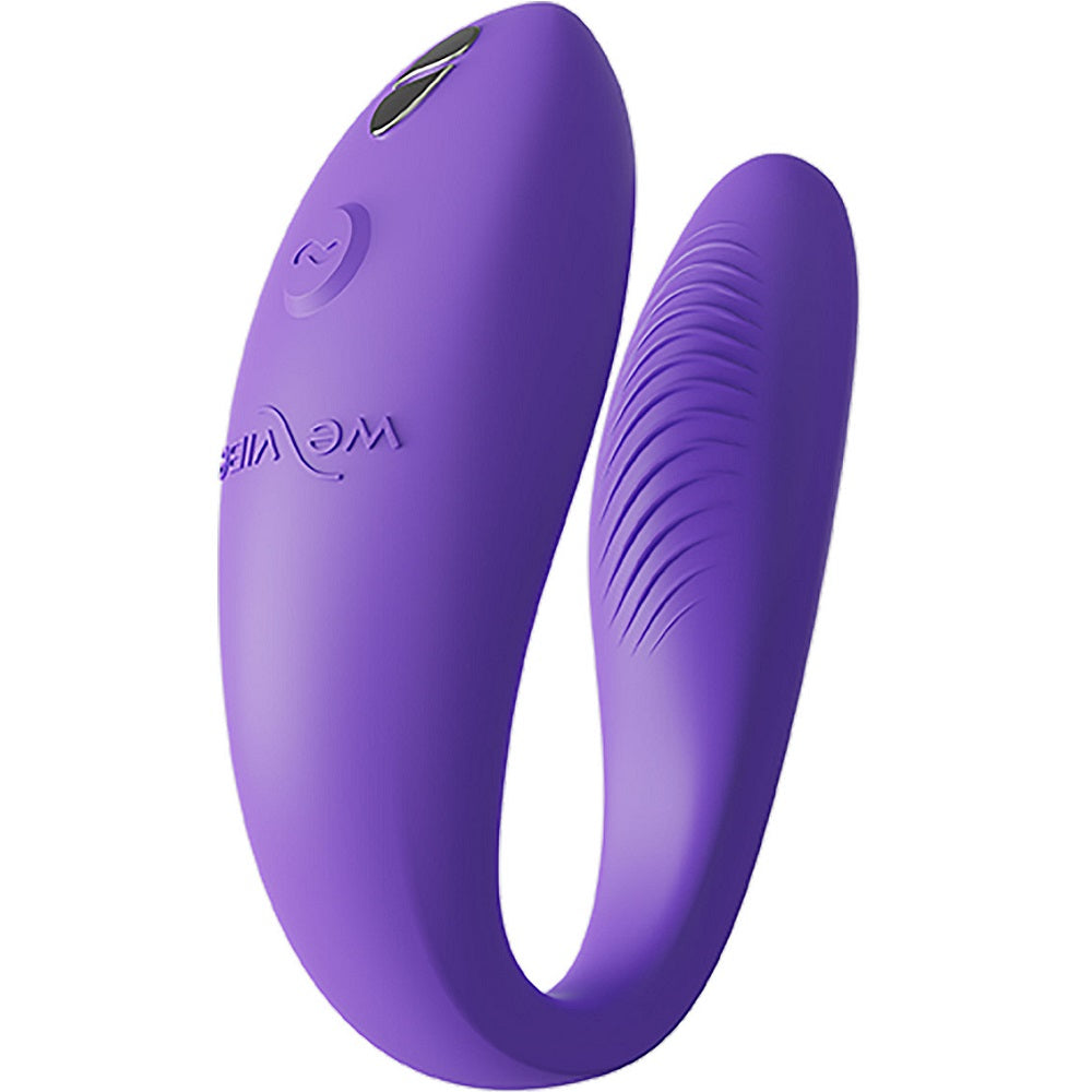 We‑Vibe Sync 2 Purple – app-controlled couples vibrator with remote – discreet UK shipping
