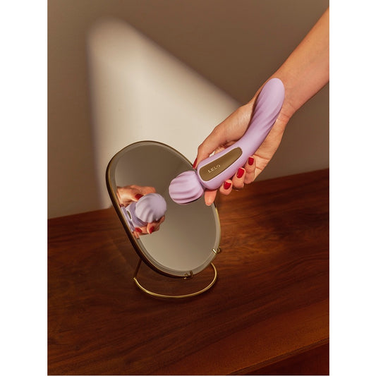 LELO Switch Dual Ended Vibrator Lilac – luxury rechargeable dual stimulator – UK discreet delivery