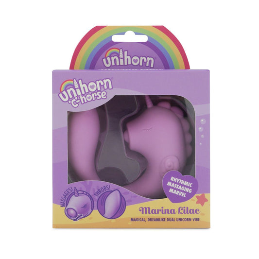 UniHorn C-Horse Marina Lilac – compact rechargeable clitoral vibrator – UK discreet delivery