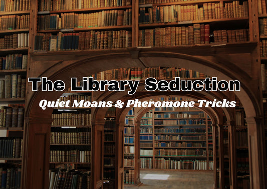 The Library Seduction – Quiet Moans & Pheromone Tricks