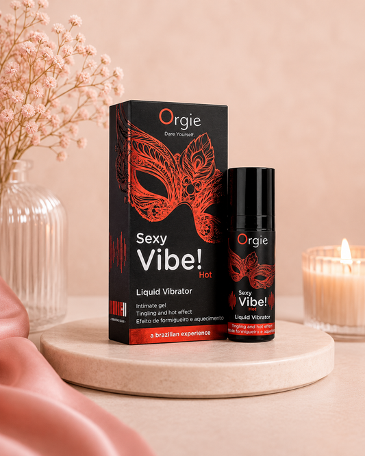 Orgie Sexy Vibe HOT – warming clitoral gel with pulsing vibration effect – discreet UK delivery available