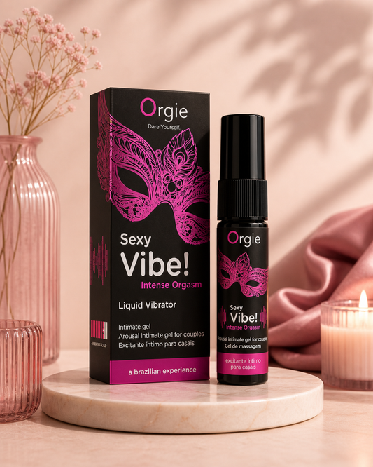Orgie Intense Orgasm Gel – clitoral gel with warming, cooling, and vibrating effects – discreet Free UK shipping available