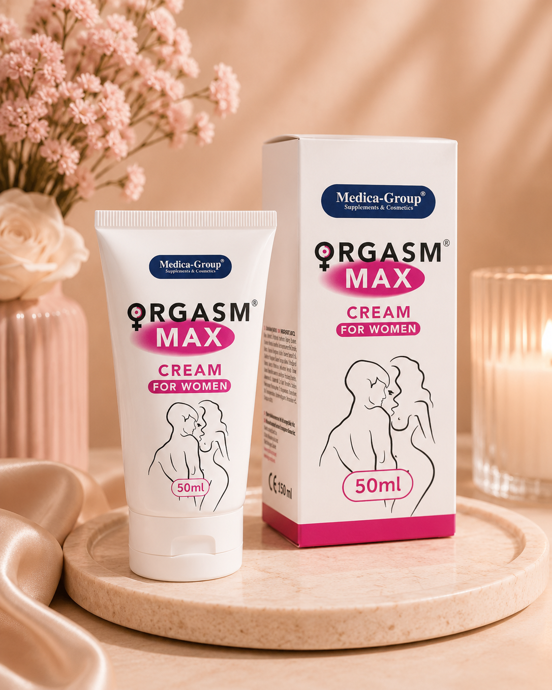 OrgasmMax Clitoral Stimulation Cream for Women 50ml bottle - AlwaysUnder UK