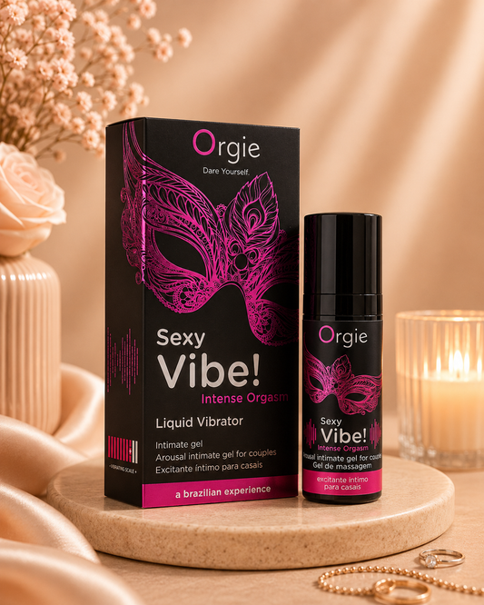 Orgie Intense Orgasm Gel – clitoral gel with warming, cooling, and vibrating effects – discreet UK shipping available