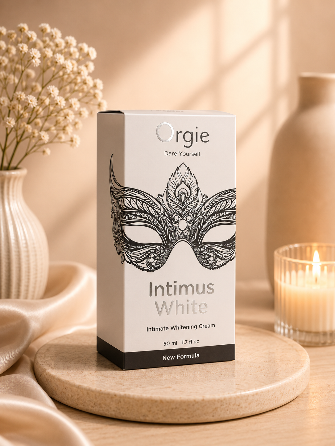 Orgie Intimus White luxury intimate skin lightening cream 50ml - AlwaysUnder UK
