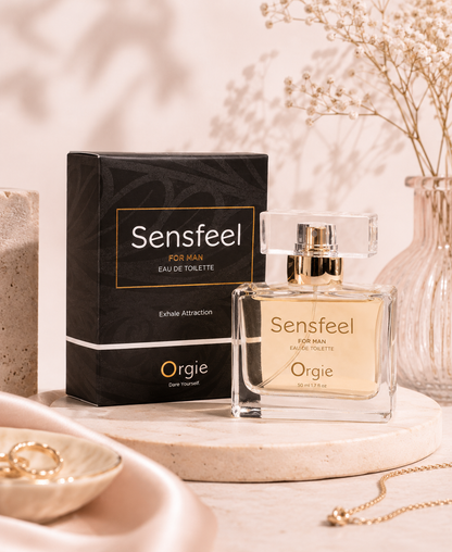 Orgie Sensfeel for Man pheromone booster eau de toilette luxury 50ml spray cologne - AlwaysUnder UK