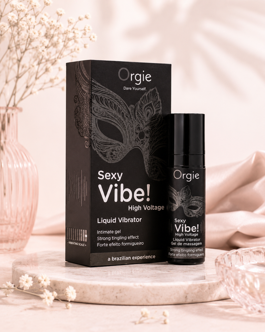 Orgie Sexy Vibe High Voltage extra strong instant vibrating liquid gel 15ml - AlwaysUnder UK