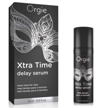Orgie Xtra Time Delay Serum – delay cream for men to last longer in bed –Free UK discreet shipping available