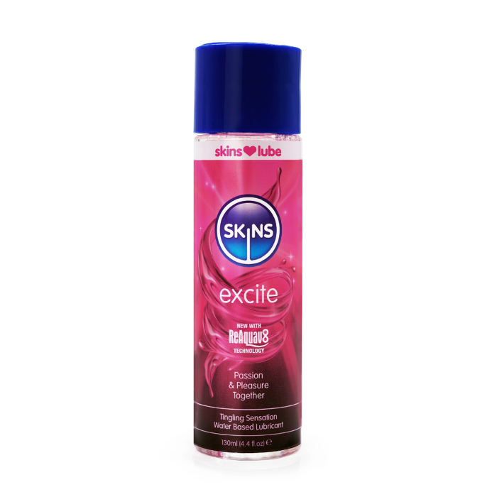 Skins Excite Tingling Water-Based Lubricant 130ml