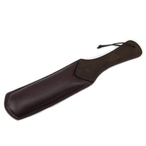 BOUND Nubuck Leather Paddle – premium padded spanking toy for BDSM & impact play – discreetly shipped from UK