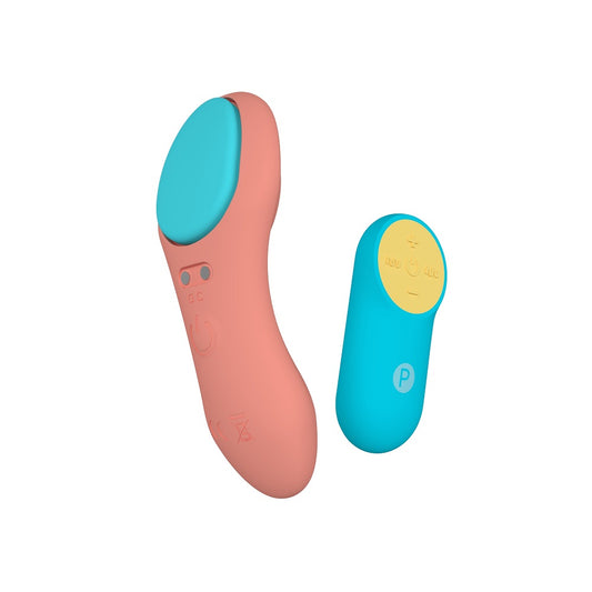Party Color PANTY Remote Control Vibrator – orange wearable vibe with wireless control – UK discreet shipping