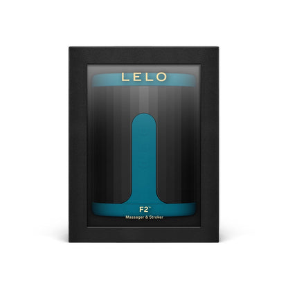 LELO F2 Stamina Trainer and Stroker Blue – smart male masturbator & stamina trainer – UK discreet delivery