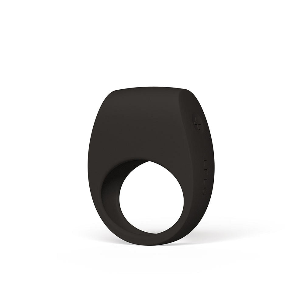 LELO Tor 3 App-Controlled Cock Ring Black – luxury vibrating ring for couples – UK discreet delivery