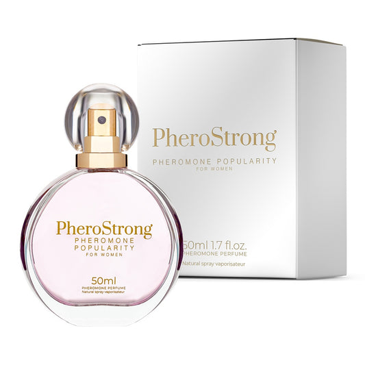 PheroStrong Pheromone Popularity Spray for Women – 50ml fragrance with pheromones for social confidence – UK discreet delivery