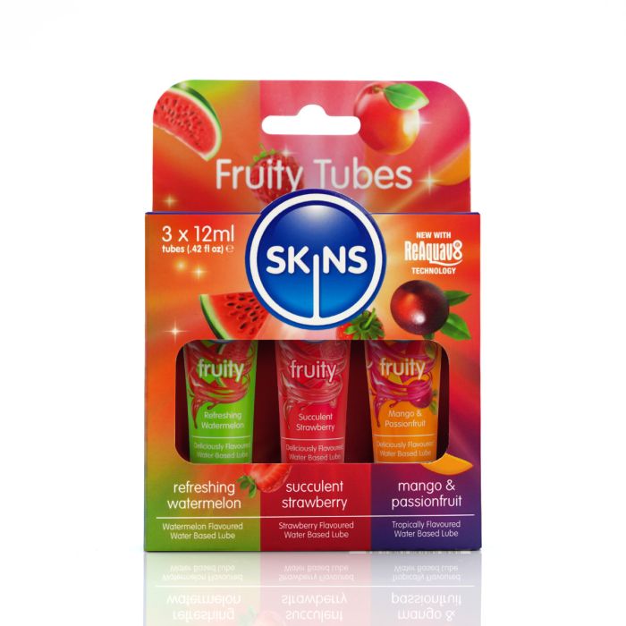 Skins Fruity Flavoured Lubricant Sampler – 3 x 12ml