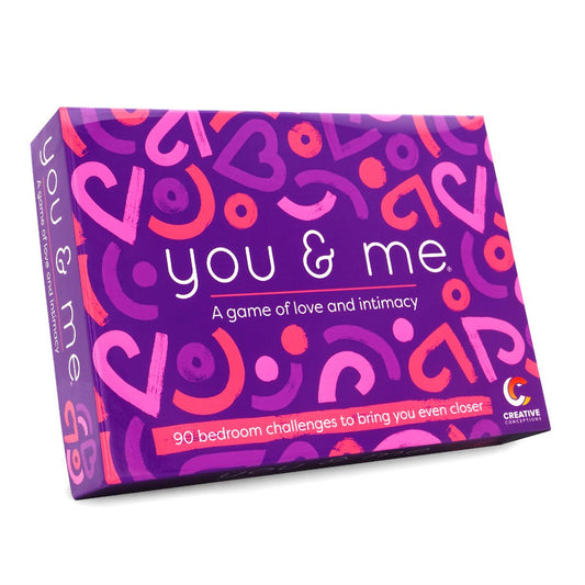 You & Me game – romantic and sexy couples card game for connection and fun, UK seller